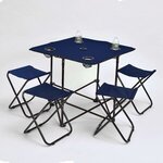 STADIUM TABLE & CHAIRS -  