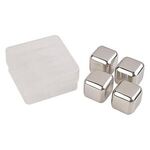 Stainless Steel Ice Cubes in Case