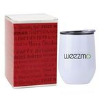 Stainless Steel Lined Vacuum Wine Tumbler -  