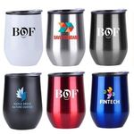 Buy Stainless Steel Wine Tumbler - 12 oz.