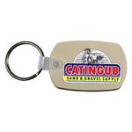 Standard Key Fob, Full Color Digital - Beige