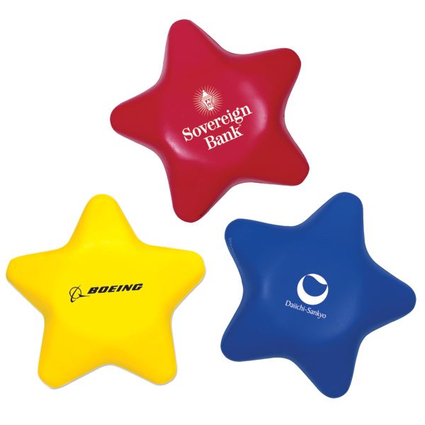 Main Product Image for Imprinted Stress Reliever Star