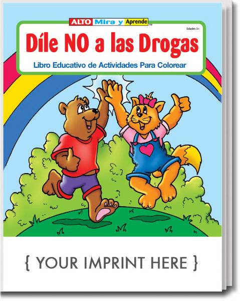 Main Product Image for Stay Drug Free Spanish Coloring And Activity Book USA Made