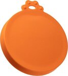 Stay Fresh Silicone Can Lid - Medium Orange