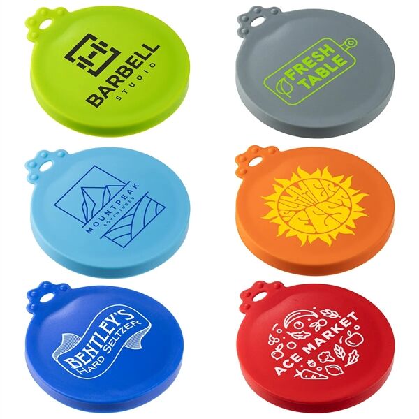 Main Product Image for Custom Printed Stay Fresh Silicone Can Lid