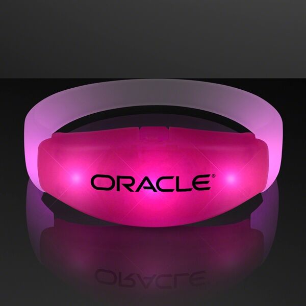 Main Product Image for Branded LED Steady Illumination Stretchy Bracelet