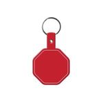 Stop Sign Flexible Key Tag -  