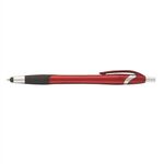Stratus Grip w/Stylus Pen - Red/Silver