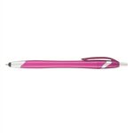 Stratus Metallic w/Stylus Pen - Magenta Pink/silver