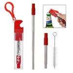 Straw Kit With Bottle Opener