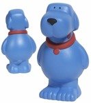 Stress Cartoon Dog - Blue