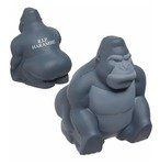 Buy Imprinted Stress Reliever Gorilla Gray