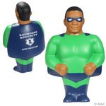 Buy Imprinted Stress Reliever African American Super Hero