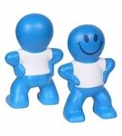 Stress Reliever Captain Smiley - Blue/White