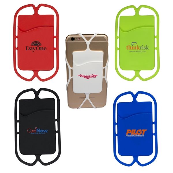 Main Product Image for Custom Printed Stretchy Mobile Device Pocket