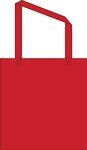 Sublimated Non-Woven Value Tote - Red