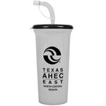 Super Sipper 32 oz Sport Cup - White