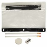 Super Value School Kit - Imprinted Contents - Black