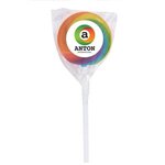 Swirl Lollipop with Round Label -  