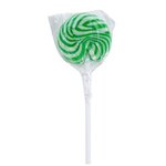 Swirl Lollipop with Round Label -  