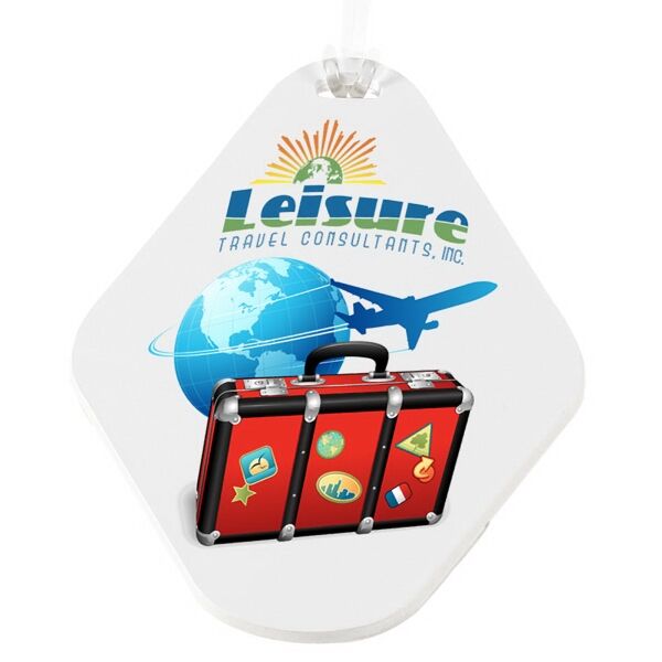 Main Product Image for Teardrop Golf Tag - 4c Digital Imprint USA Made