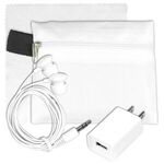 San Lorenzo Tech Travel Accessory Kit with Microfiber Cloth