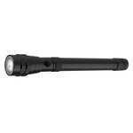 Telescopic Aluminum Flashlight With Magnet - Black