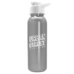 Terrain - 24 Oz Metalike Bottle, Drink Thru Lid -  