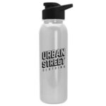 Terrain - 24 Oz Metalike Bottle, Drink Thru Lid -  