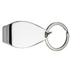 The Apri Bottle Opener Key Chain - Silver