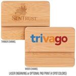 The Bamboo Dual Tablet and Mobile Device Holderr -