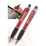 "THE CARDIFF" Laser Logo Light Up Stylus Pen