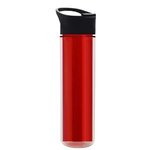 The Chiller 16 oz. Double Wall Insulated with Pop-up Sip Lid - Transparent Red