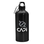 The Quest - 20 oz. Aluminum Sports Bottle - Black