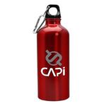 The Quest - 20 oz. Aluminum Sports Bottle - Red