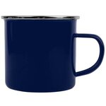 The Stainless Steel 12oz. Enamel Campfire Mug - Dark Blue