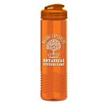 The Wave - 24 oz. Tritan™ Bottle with USA Flip lid - Transparent Orange