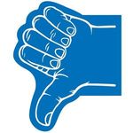 Thumb Foam Hand - Blue