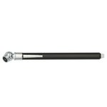 Tire Gauge with Clip - Metallic Black