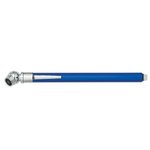 Tire Gauge with Clip - Metallic Blue