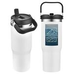 Tollara 30 oz Vacuum Insulated Tumbler with Flip Top Spout