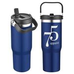 Tollara 30 oz Vacuum Insulated Tumbler with Flip Top Spout