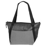 Tonal Non-Woven Cooler Tote - Gray