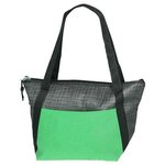 Tonal Non-Woven Cooler Tote - Green