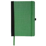 Tonal Non-woven Journal - Green