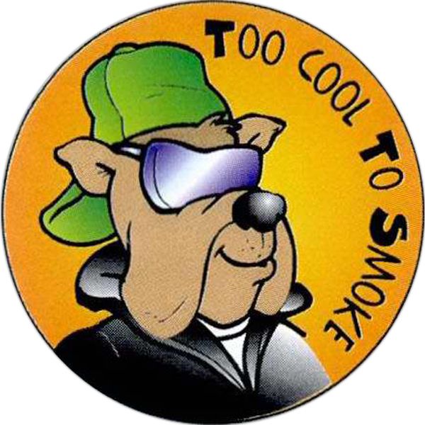 Main Product Image for Too Cool To Smoke Sticker Rolls