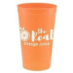 Touchdown - USA 22 oz. Stadium Cup - Neon Orange