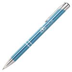 Tres-Chic Ballpoint Pen w/ Silver Trim -  