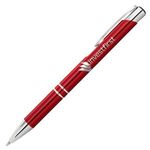 Tres-Chic Ballpoint Pen w/ Silver Trim -  