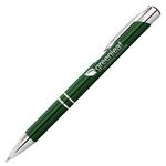 Tres-Chic Ballpoint Pen w/ Silver Trim -  